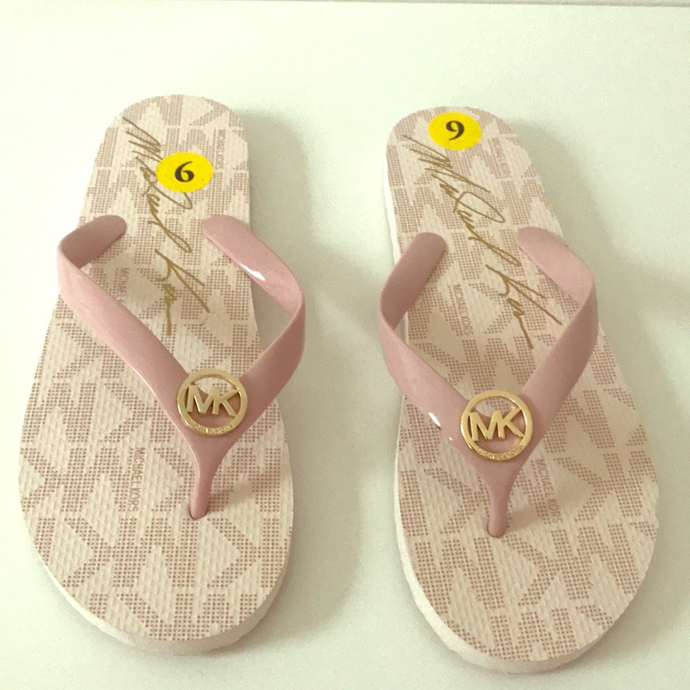 Michael Kors NWT flip flops